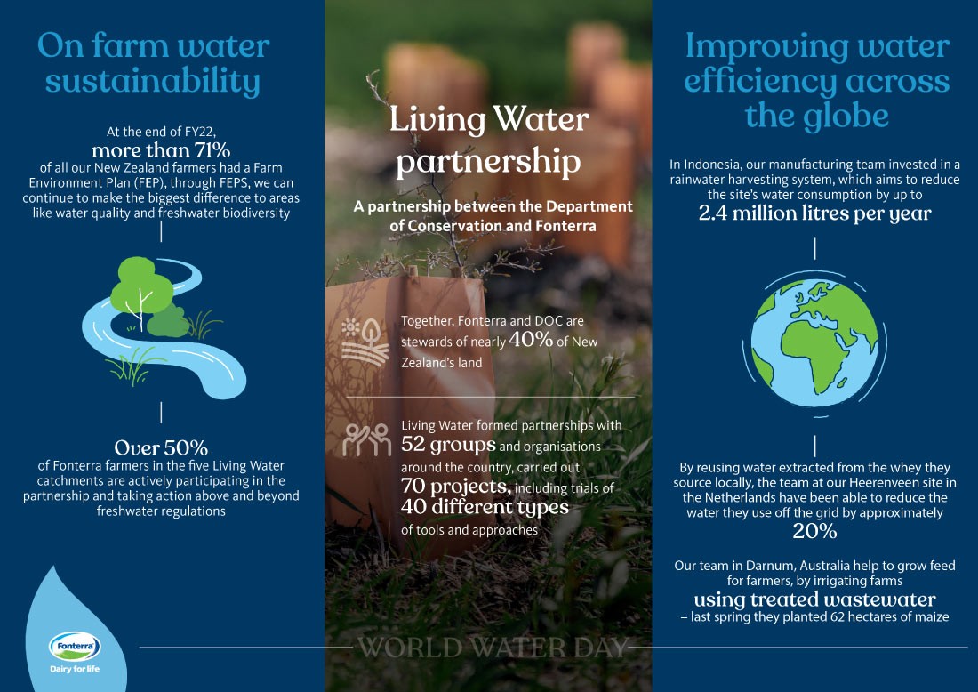 Living Water partnership infographic