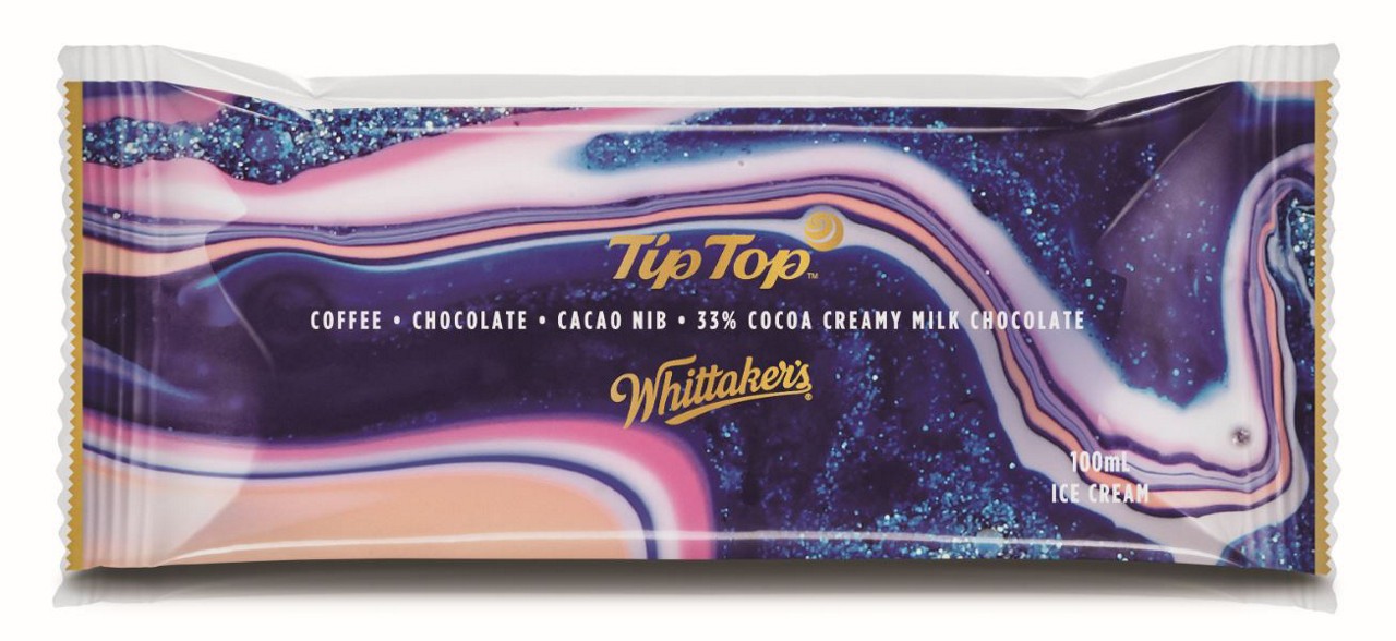 Tip Top Whittaker's Coffee and Cacao Ice Cream